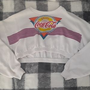 Coca cola long sleeve croctop